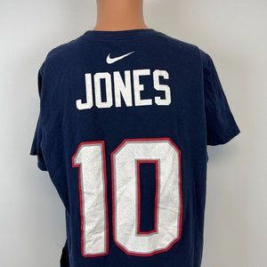 Nike Mac Jones New England Patriots Jersey T Shirt NFL Football Size L